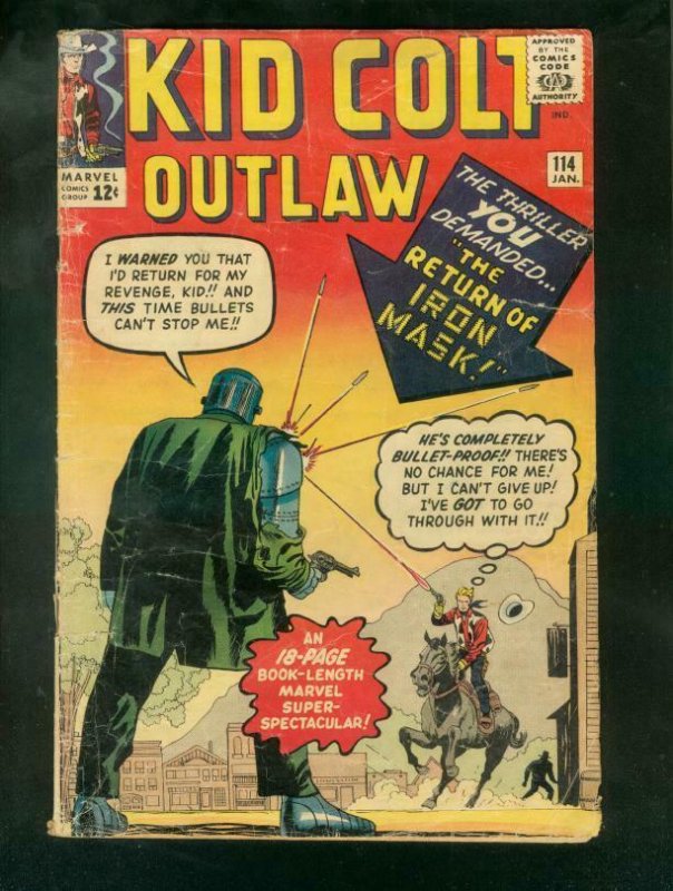 KID COLT OUTLAW #114 1964-COOL FR/G 