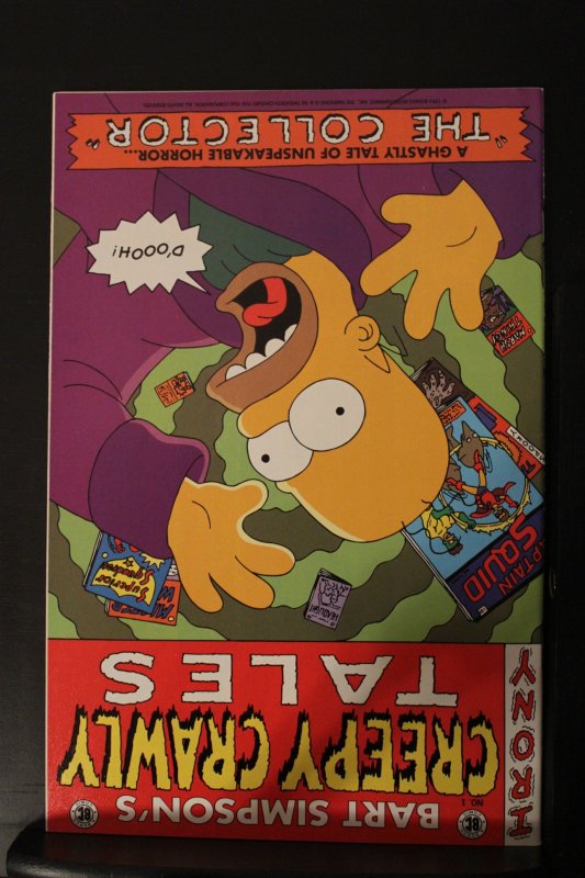 The Simpsons #1 (1996) Super-High-Grade NM or better 1st issue Homer cover