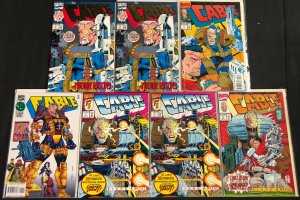 CABLE MODERN AGE COMIC LOT 7PC (VF-NM) + 1ST ISSUE COLLECTORS ITEM!