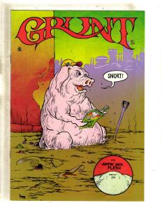 Grunt # 2 VF Underground Comic Book Jumpin' Jack Flesh Comix FM6
