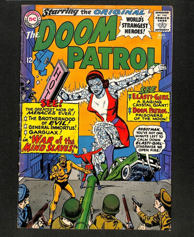 Doom Patrol #97 Brotherhood Evil Immortus!