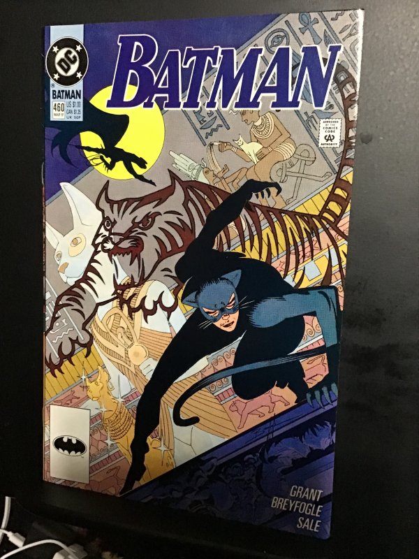 Batman #460 (1991) High-Grade Cat Woman key! NM- Wow!