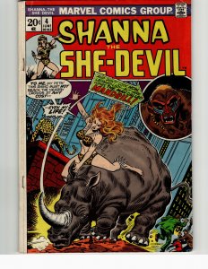 Shanna the She-Devil #4 (1973)