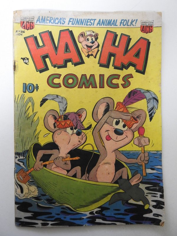 Ha Ha Comics #86 (1952) GD/VG Condition see description