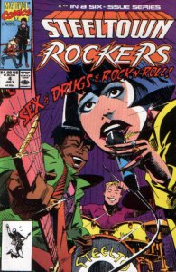 Steeltown Rockers #4 VG ; Marvel | low grade comic