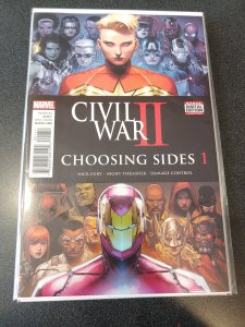 Civil War II: Choosing Sides #1 (2016)