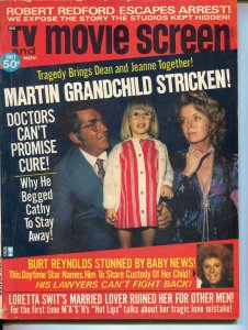 TV And Movie Screen-Dean Martin-Burt Reynolds-Jacqueline Bisset-Nov-1974