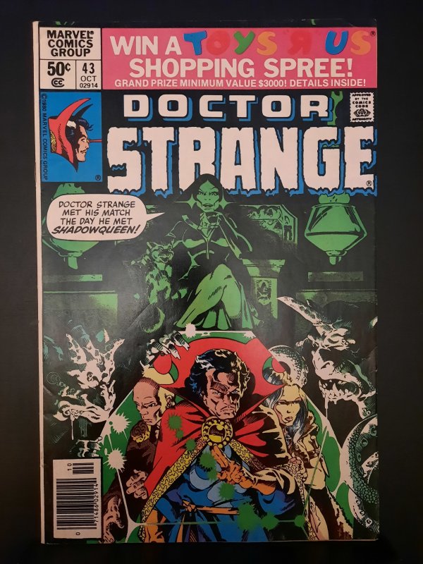 Doctor Strange #43 (1980) VF- 1ST SHADOWQUEEN