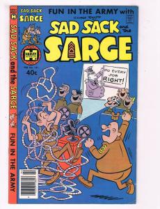 Sad Sack & The Sarge #141 FN Harvey Comic Book Comedy DE4
