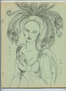 APA-L #102 – Fanzine from the Los Angeles Science Fantasy Society (Sept. 1966)