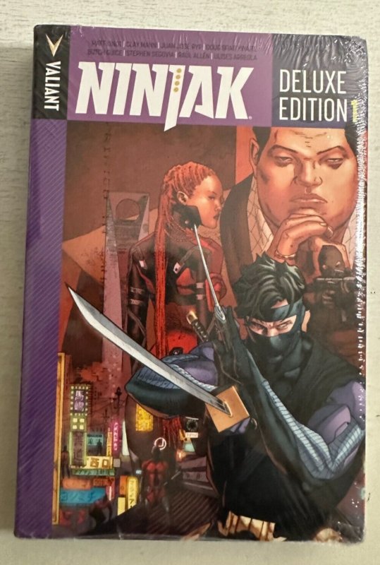 Ninjak Deluxe Edition #1 Valiant HC in cellophane (2017)