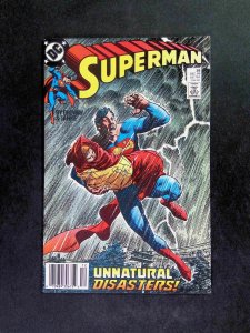 Superman #38 (2ND SERIES) DC Comics 1989 VF NEWSSTAND