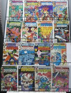 THE DEFENDERS (Marvel,1972) #30-152 MEGA-SET! Steve Gerber, Keith Giffen, HULK