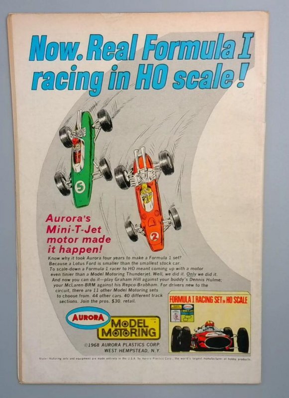 Superman #214: Top Staple Dethatched DC Comics, 1968 JR1