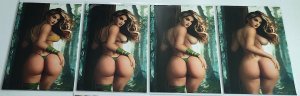 Cool Comics Gallery Sidney Augusto Virgin SET of 4 Rogue Covers Lim To 50 NM
