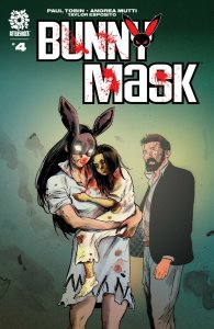 Bunny Mask (2021) #4 VF/NM Andrea Mutti Cover Aftershock