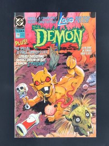 The Demon #19 (1992) Includes a Completely Gratuitous Lobo Poster!