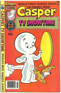 FILE COPIES...CASPER TV SHOWTIME...5 comics...avg NM-...c.$72 value.