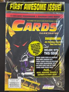 Cards Illustrated Magazine #1 Shadowhawk SEALED Guardians of Gate Sandman Card