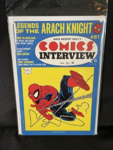 COMICS INTERVIEW #81 TODD MCFARLANE SPIDER-MAN COVER GENE SIMMONS 