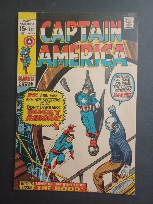 Captain America #131 - Bucky - Stan Lee - 1970 - FN/VF