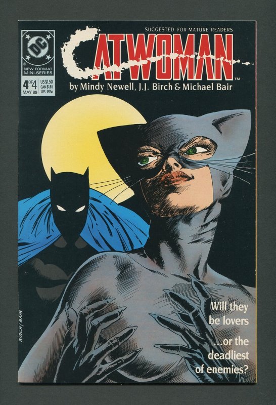 Catwoman #4 (1st Series 1989) /  9.6 NM+  May 1989