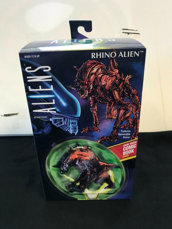 ALIENS: RHINO ALIEN (MIB) DARK HORSE MINI COMIC INCLUDED!! 2019