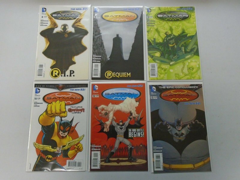 Batman Incorporated lot #2-13 some variants 6.0 FN (2012 2nd Series)