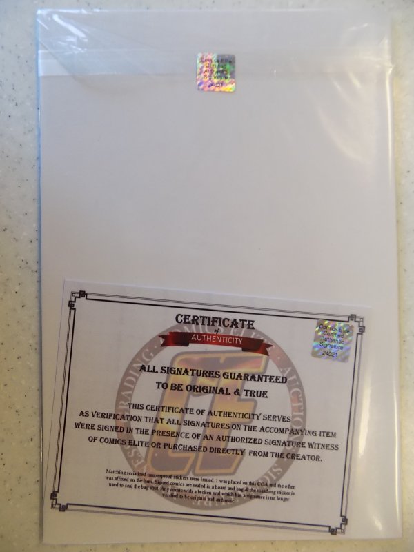 DAREDEVIL # 6 MARVEL SIGNED CHARLES SOULE COA