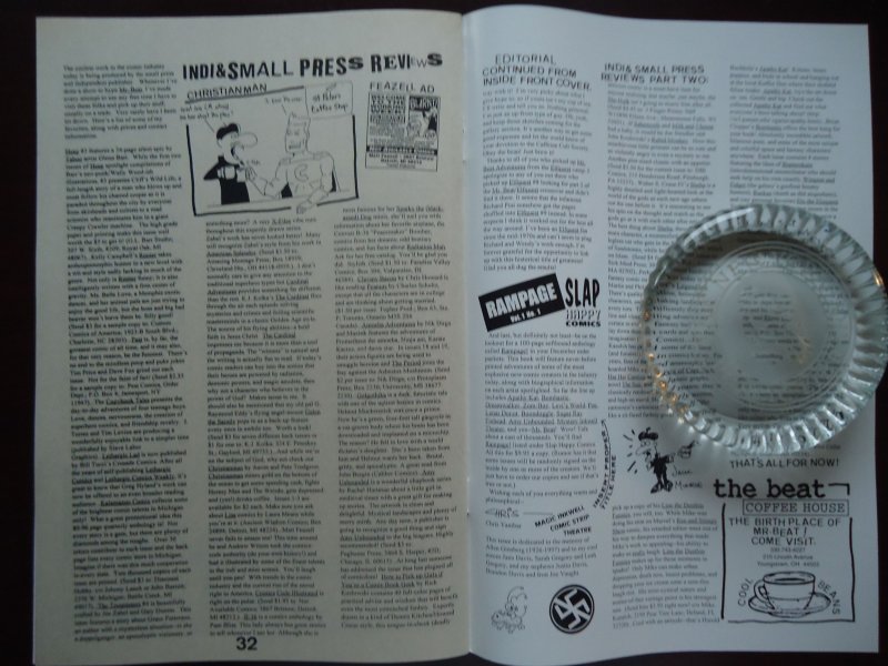 Mr. Beat's Two-Fisted Atomic Action Super Special Signed 1997  Underground