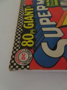 DC Comics Superman #187 (1966) Giant 80 Page G23 Comic Book Grade G/VG 3.0