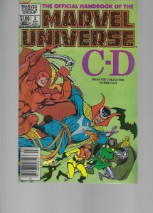 The official handbook of the Marvel Universe #3  (C-D)