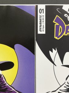 DARKWING DUCK #1 1:10 HAESER VIRGIN + 1:7 B&W BATMAN 402 Miller HOMAGE PROSHIPS 