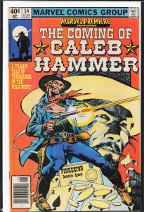 Marvel Premiere #54 Newsstand Edition (1980) Caleb Hammer [Key Issue]