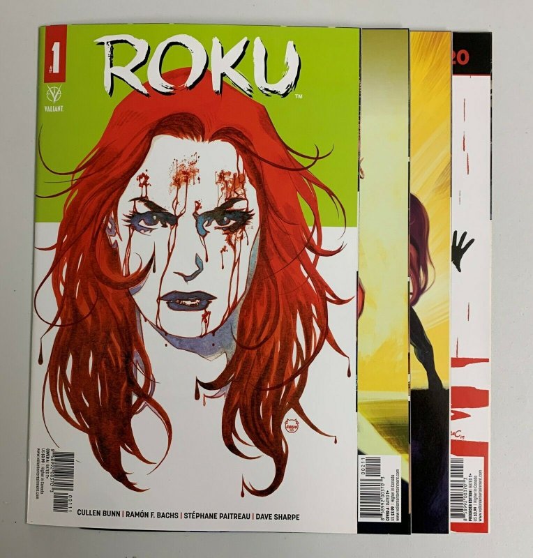 Roku #1-4 Set (Valiant 2019) 1 2 3 4 Cullen Bunn (8.0+) 