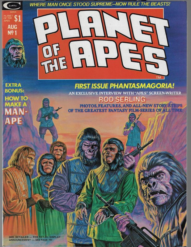 Planet of the Apes #1 (Marvel, 1974) NM