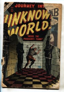 Journey into Unknown Worlds #54 1957-Atlas-Bill Everett-Horror comic book