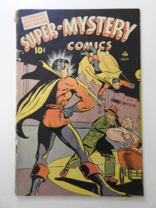 Super-Mystery Comics #25 (1945) Vol 5 #1 1-Page Missing Fair Condition!