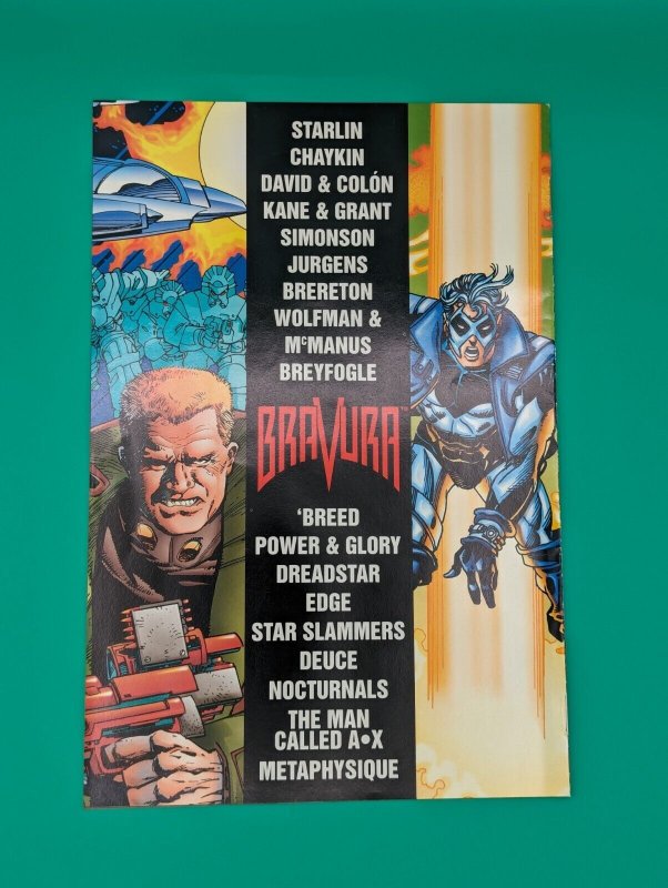 BRAVURA #1/2 Hero PREVIEW ISSUE Comic Book 1994