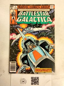 Battlestar Galactica #4 FN+ Marvel Comics comic book 33 JW63