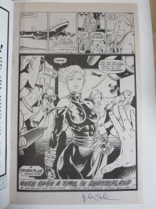 Sparkplug (Heroic 1993) #1 Lightning Superheroine Signed by J. David Spurlock 