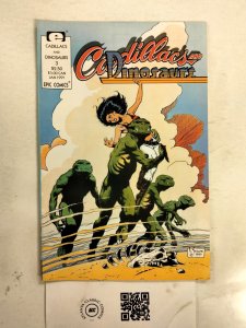 Cadillacs and Dinosaurs #3 VF- Epic Comics comic book 28 JW71