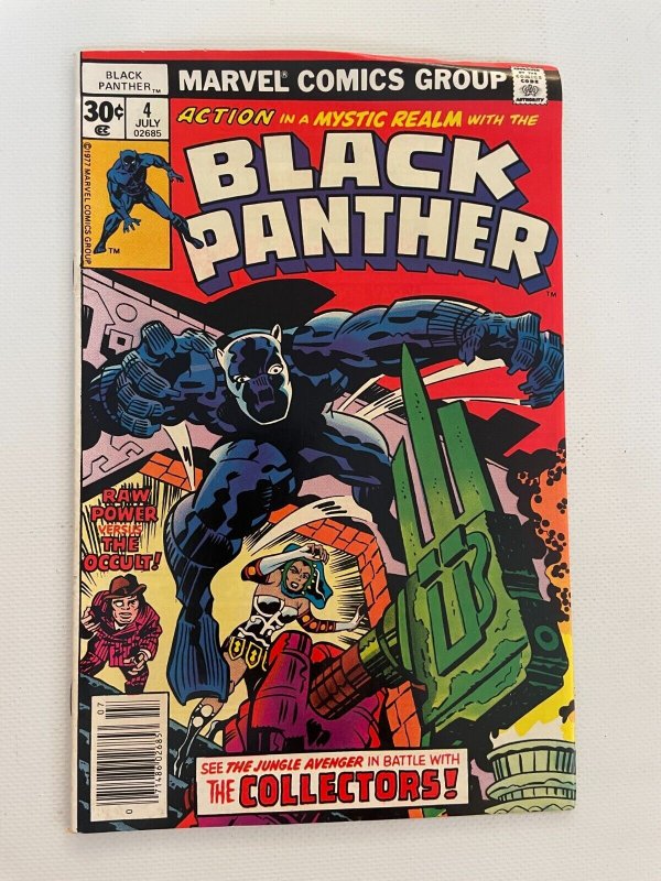 Black Panther # 4 VF Marvel Comic Book Jack Kirby Wakanda  8 J263