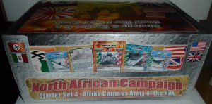 Battlecards World Conflict North African Campaign 4 Starter Sets NEW BOX SEALED