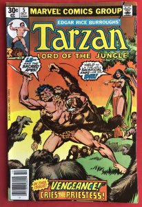 Tarzan Lord of the Jungle #2,3,4,5,6,8 (1977) Marvel Comics 