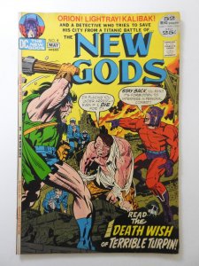 The New Gods #8 (1972) Jack King Kirby Art!! Sharp Fine+ Condition!