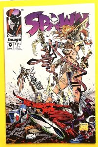 Spawn 9 ANGELA 1ST APPEARANCE MCFARLANE (1993)