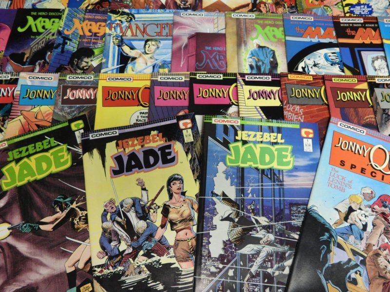 Huge Lot of 140+ Comics! Airboy, Jonny Quest, Dragon Ball