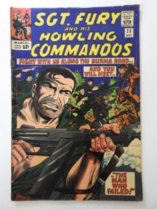 Sgt. Fury #23 (1965) VG Condition