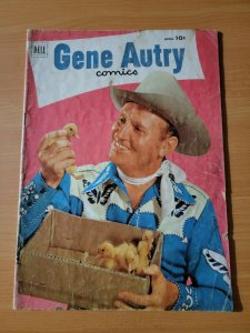Gene Autry Comics #62 ~ GOOD - VERY GOOD VG ~ 1952 Dell Comics